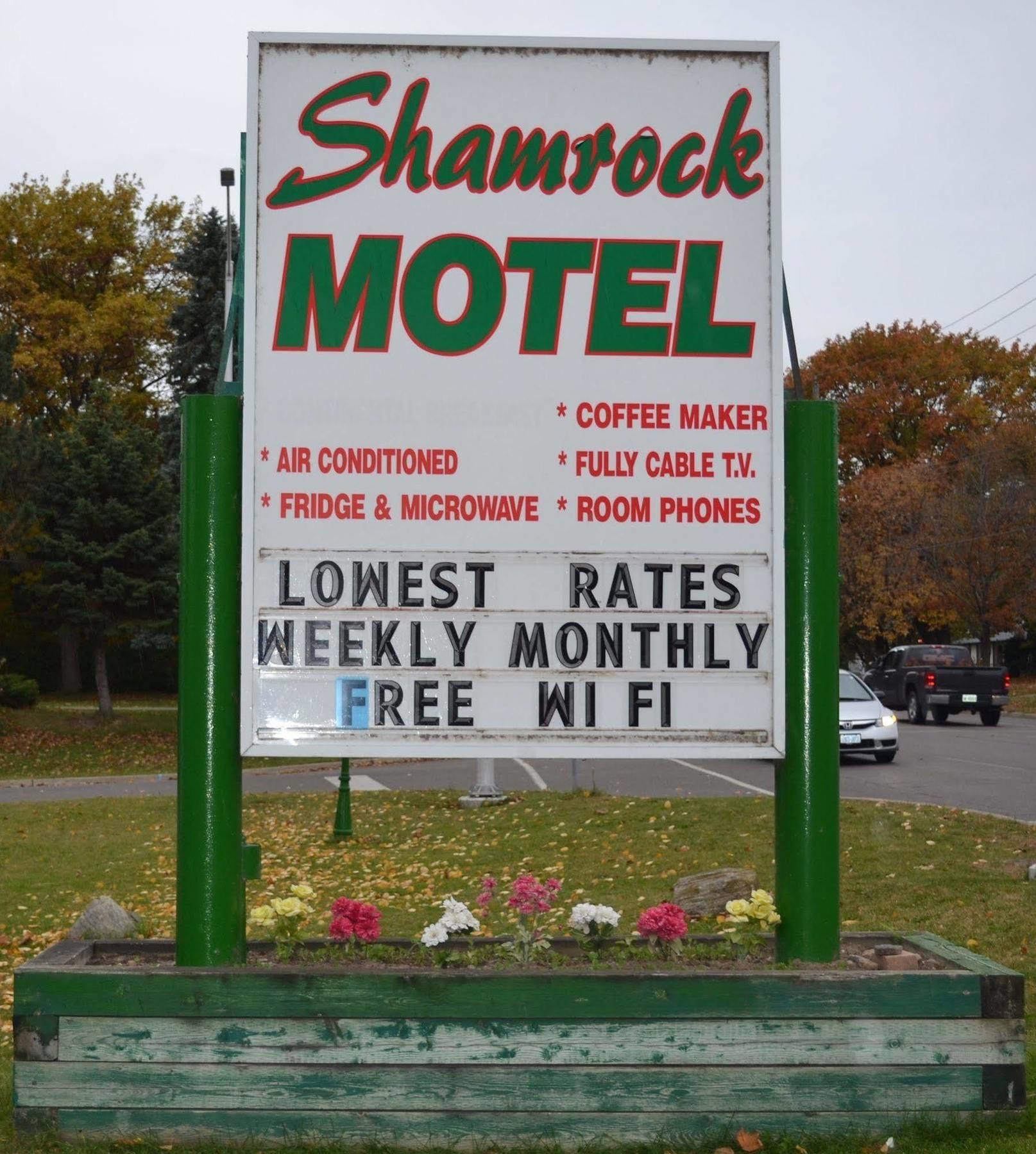 Shamrock Motel 米德兰 外观 照片